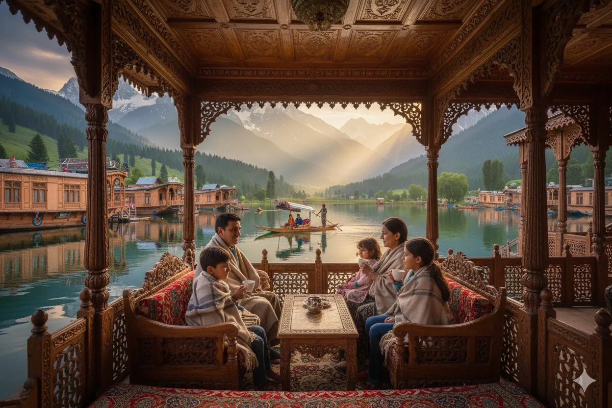 Glimpses of Kashmir Family & Romantic Tour